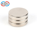 Forte por atacado Nickle Finish Disc Neodymium Magnet